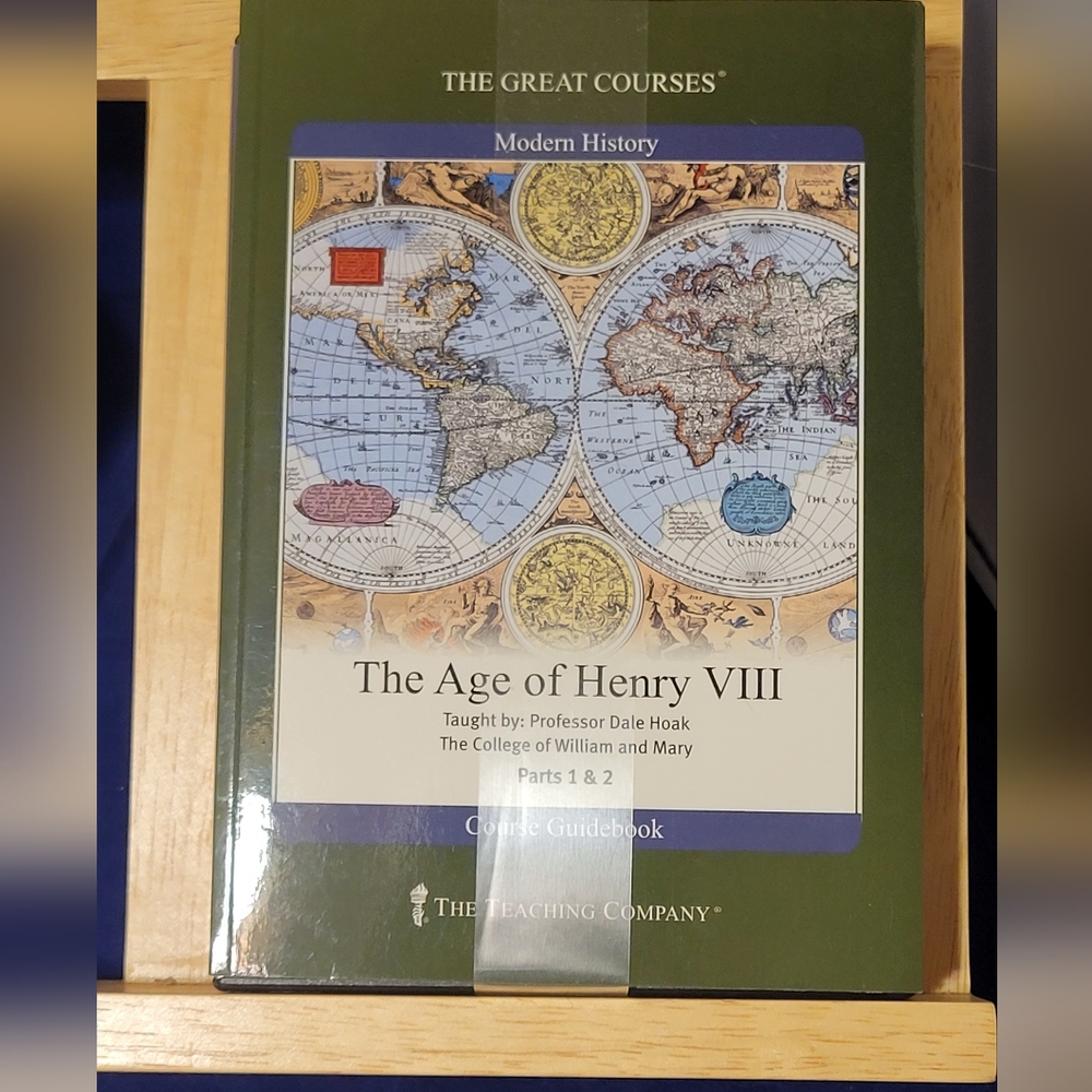 The Great Courses "The Age of Henry VIII" CDs & Course Guidebook Good Condition